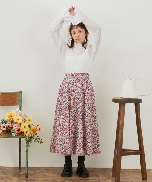 MERLOT（メルロー）の「フリフリブラウス（シャツ/ブラウス・レディース・ホワイト/ブラック・FREE）」の14枚目の写真