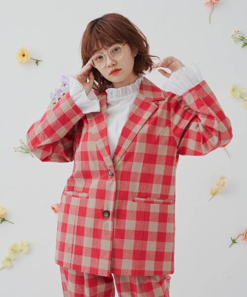 MERLOT（メルロー）の「フリフリブラウス（シャツ/ブラウス・レディース・ホワイト/ブラック・FREE）」の7枚目の写真