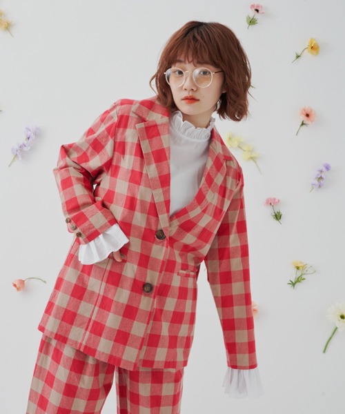 MERLOT（メルロー）の「フリフリブラウス（シャツ/ブラウス・レディース・ホワイト/ブラック・FREE）」の13枚目の写真