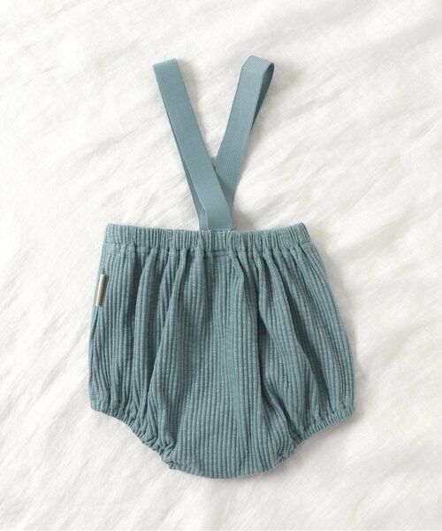 apres les cours（アプレレクール）の「WEB限定 ベビーサスペンダー付きリブブルマ（その他ベビーウェア・キッズ・オレンジ/ターコイズブルー/ブラウン/アイボリー/イエロー・80）」の21枚目の写真