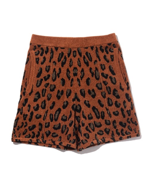 glamb(グラム)の「Leopard Shorts / レオパードショーツ(その他パンツ・メンズ・ベージュ/ブラック・L/M/S)」の3枚目の写真