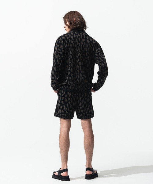 glamb(グラム)の「Leopard Shorts / レオパードショーツ(その他パンツ・メンズ・ベージュ/ブラック・L/M/S)」の4枚目の写真