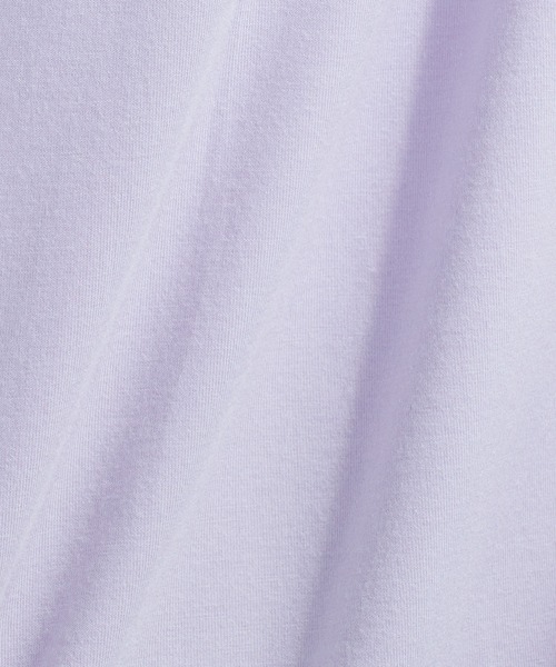 A/C DESIGN BY ALPHA CUBIC（エーシーデザインバイアルファキュービック）の「シャーリングハイネックカットソー（Tシャツ/カットソー・レディース・ライトグレー/オフホワイト/グリーン/ラベンダー・L/M）」の10枚目の写真