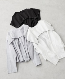 PUAL CE CIN | シアーセーラーカラー2WAYブラウス(シャツ/ブラウス)