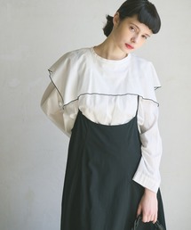 PUAL CE CIN | シアーセーラーカラー2WAYブラウス(シャツ/ブラウス)