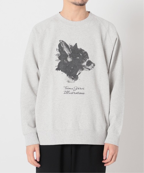 417 EDIFICE SELECT（フォーワンセブンエディフィスセレクト）の「【Teemu Jarvi / テームヤルヴィ】別注DOGスウェットTENDER（スウェット・メンズ・チャコールグレー・MEDIUM/LARGE）」の17枚目の写真