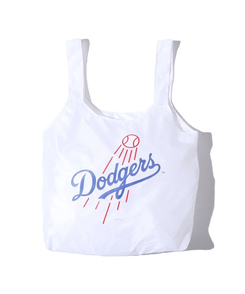 INFIELDER DESIGN(インフィールダーデザイン)の「MLB × INFIELDER DESIGN/エムエルビー× インフィルダーデザイン MLB TEAM ECOBAG エコバッグ パッカブル(エコバッグ/サブバッグ・メンズ・ホワイト系その他/ホワイト系その他2/ホワイト系その他3・ONE SIZE)」の2枚目の写真
