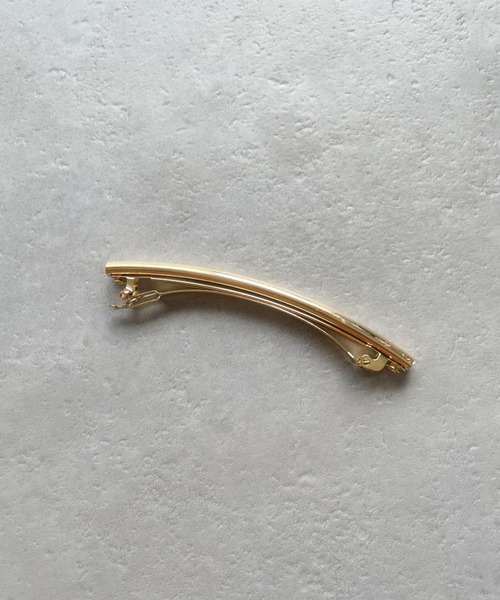 iso(イソ)の「スリムニュアンススティックメタルバレッタ(バレッタ/ヘアクリップ・レディース・シルバー/ゴールド・FREE)」の7枚目の写真