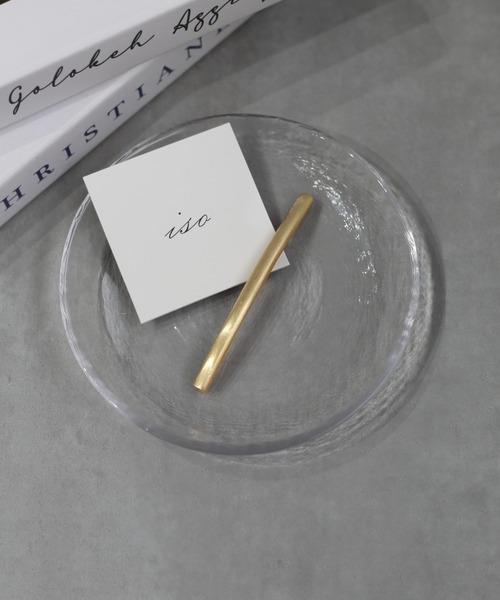 iso(イソ)の「スリムニュアンススティックメタルバレッタ(バレッタ/ヘアクリップ・レディース・シルバー/ゴールド・FREE)」の10枚目の写真