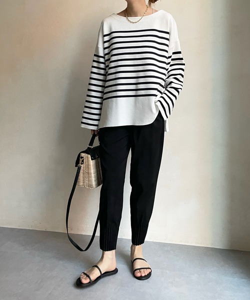 DouDou（ドゥドゥ）の「裾プリーツパンツ（その他パンツ）」 - WEAR