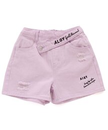 アシメベルトダメージショーパン