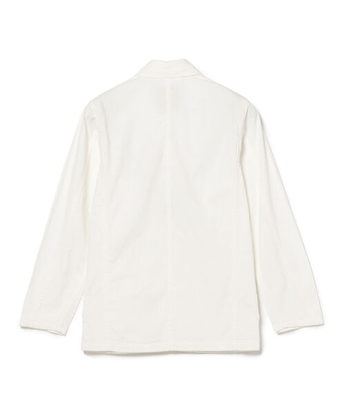 FOLLOW(フォロー)の「FOLLOW × Brilla per il gusto / 別注 デニム カバーオール(ブルゾン・メンズ・ホワイト/インディゴブルー・SMALL/MEDIUM/LARGE/X-LARGE)」の11枚目の写真