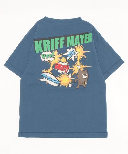 KRIFF MAYER Kid's Collection（クリフメイヤーキッズコレクション）の「涼TOUCHプリントTEE（アメコミ）（Tシャツ/カットソー・キッズ・ブラック/ダークグリーン/グレー/ブルー・120/130/140/150/160/170）」の17枚目の写真