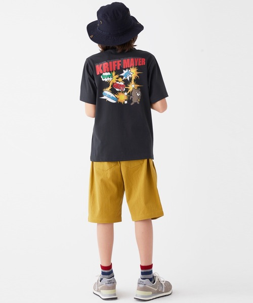 KRIFF MAYER Kid's Collection（クリフメイヤーキッズコレクション）の「涼TOUCHプリントTEE（アメコミ）（Tシャツ/カットソー・キッズ・ブラック/ダークグリーン/グレー/ブルー・120/130/140/150/160/170）」の8枚目の写真