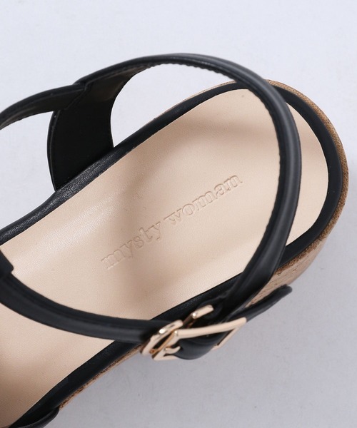 mysty woman(ミスティウーマン)の「厚底グルカサンダル 279749(サンダル・レディース・ブラック/キャメル・MEDIUM/LARGE)」の11枚目の写真