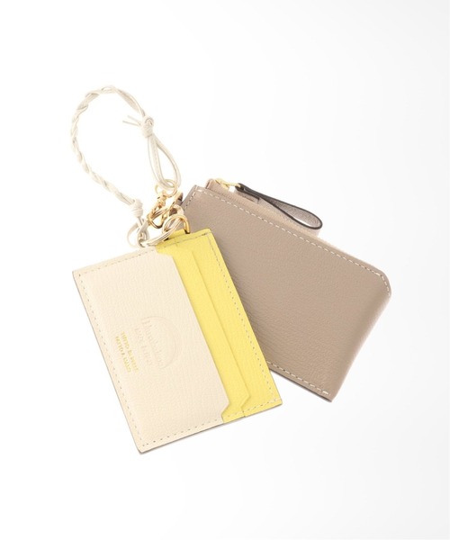 Spick & Span(スピックアンドスパン)の「≪追加≫【L'arcobaleno/ ラルコバレーノ】 別注 2SET ポーチ(ポーチ・レディース・グリーン/ベージュ系その他/ベージュ・FREE)」の5枚目の写真