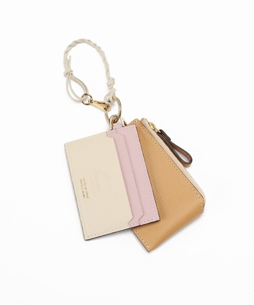 Spick & Span(スピックアンドスパン)の「≪追加≫【L'arcobaleno/ ラルコバレーノ】 別注 2SET ポーチ(ポーチ・レディース・グリーン/ベージュ系その他/ベージュ・FREE)」の11枚目の写真