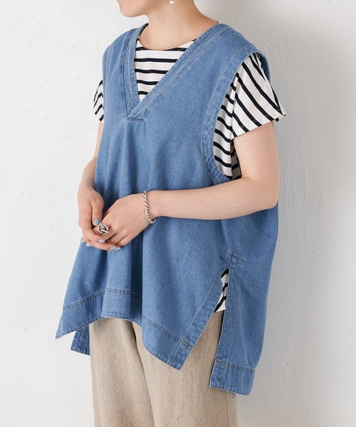 ビアズリーベスト BEARDSLEY（ビアズリー）の「デニムベスト（ベスト）」 - WEAR