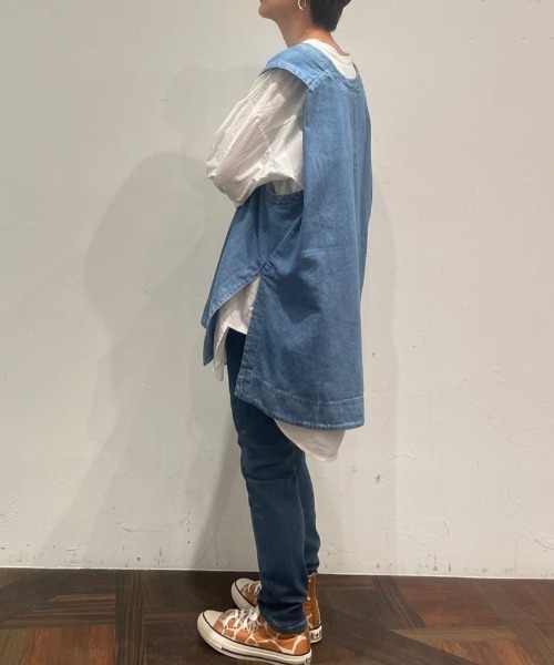 BEARDSLEY（ビアズリー）の「デニムベスト（ベスト）」 - WEAR