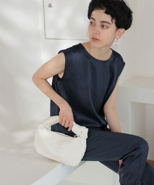 DONOBAN（ドノバン）の「ノットメッシュバッグ（ハンドバッグ・レディース・ホワイト/ブルー/ブラック/グリーン/ピンク/イエロー・F）」の12枚目の写真