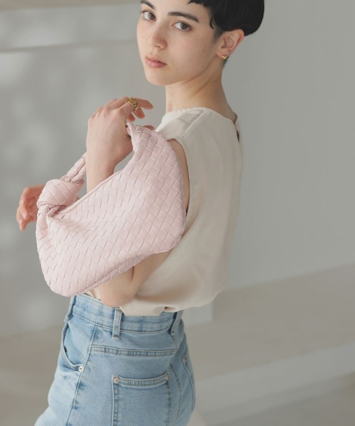 DONOBAN（ドノバン）の「ノットメッシュバッグ（ハンドバッグ・レディース・ホワイト/ブルー/ブラック/グリーン/ピンク/イエロー・F）」の22枚目の写真