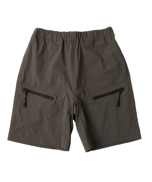 GLAZOS（グラソス）の「ナイロンリップストップ・ファスナーデザインショートパンツ（その他パンツ・キッズ・チャコールグレー/カーキ/ブルーグリーン・130cm/140cm/150cm/160cm/170cm）」の4枚目の写真