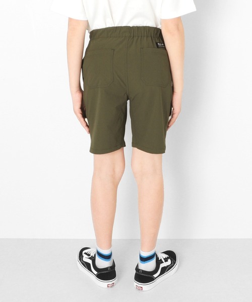 GLAZOS（グラソス）の「ナイロンリップストップ・ファスナーデザインショートパンツ（その他パンツ・キッズ・チャコールグレー/カーキ/ブルーグリーン・130cm/140cm/150cm/160cm/170cm）」の9枚目の写真