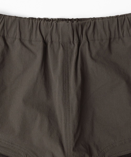GLAZOS（グラソス）の「ナイロンリップストップ・ファスナーデザインショートパンツ（その他パンツ・キッズ・チャコールグレー/カーキ/ブルーグリーン・130cm/140cm/150cm/160cm/170cm）」の10枚目の写真