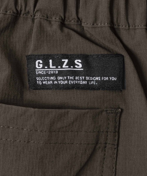 GLAZOS（グラソス）の「ナイロンリップストップ・ファスナーデザインショートパンツ（その他パンツ・キッズ・チャコールグレー/カーキ/ブルーグリーン・130cm/140cm/150cm/160cm/170cm）」の16枚目の写真