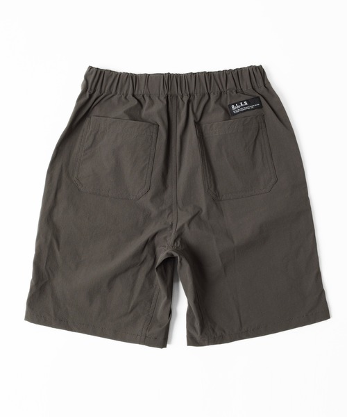 GLAZOS（グラソス）の「ナイロンリップストップ・ファスナーデザインショートパンツ（その他パンツ・キッズ・チャコールグレー/カーキ/ブルーグリーン・130cm/140cm/150cm/160cm/170cm）」の17枚目の写真