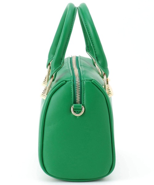 179/WG（イチナナキュウダブルジー）の「２WAYボストンバッグ（ボストンバッグ・レディース・ブラック/オフホワイト/グリーン・FREE）」の16枚目の写真