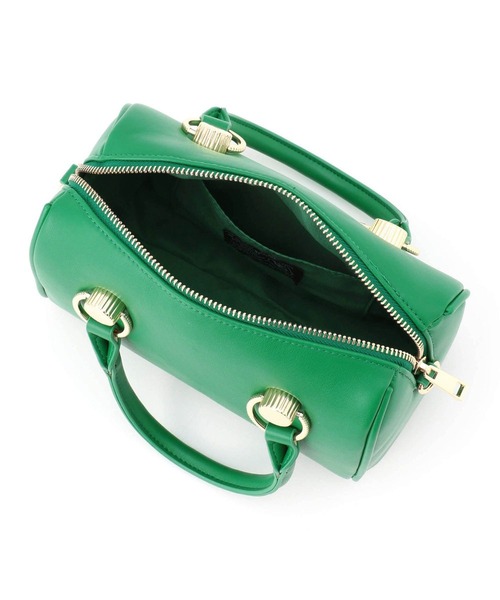 179/WG（イチナナキュウダブルジー）の「２WAYボストンバッグ（ボストンバッグ・レディース・ブラック/オフホワイト/グリーン・FREE）」の18枚目の写真