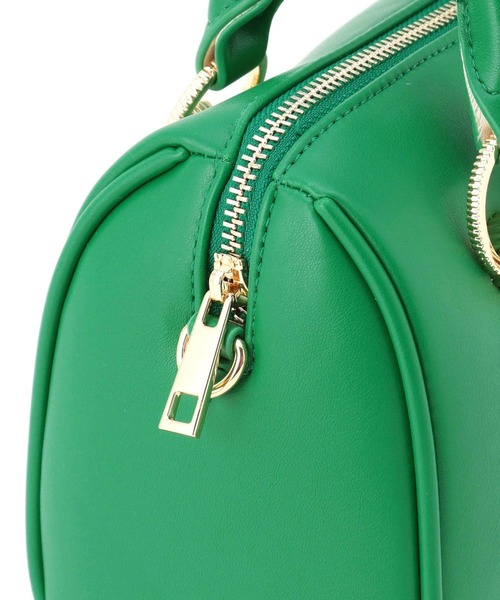 179/WG（イチナナキュウダブルジー）の「２WAYボストンバッグ（ボストンバッグ・レディース・ブラック/オフホワイト/グリーン・FREE）」の19枚目の写真