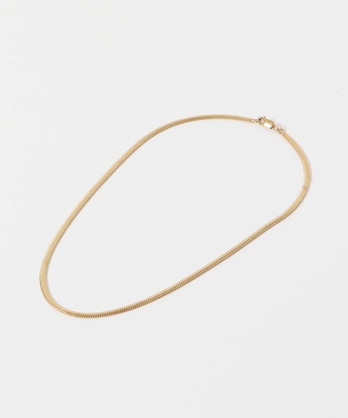 SHYLA（シャイラ）の「SHYLA　THICK SNAKE CHAIN（ネックレス・レディース・ゴールド・-）」の7枚目の写真