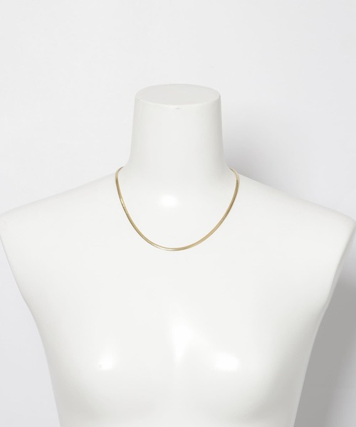 SHYLA（シャイラ）の「SHYLA　THICK SNAKE CHAIN（ネックレス・レディース・ゴールド・-）」の8枚目の写真