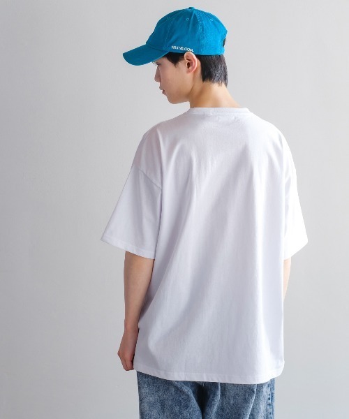 improves（インプローブス）の「USコットン くまスケーター刺しゅう 半袖Tシャツ（Tシャツ/カットソー・メンズ・ホワイト/ブラック/イエロー/グリーン・MEDIUM/LARGE）」の10枚目の写真