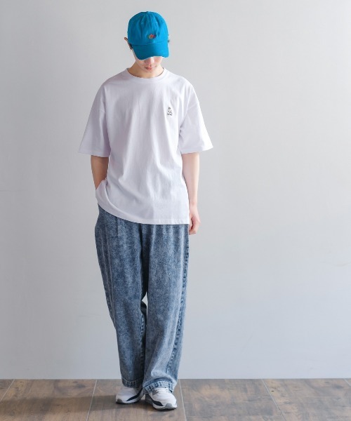 improves（インプローブス）の「USコットン くまスケーター刺しゅう 半袖Tシャツ（Tシャツ/カットソー・メンズ・ホワイト/ブラック/イエロー/グリーン・MEDIUM/LARGE）」の16枚目の写真