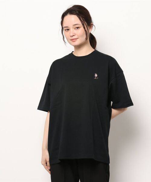 improves（インプローブス）の「USコットン くまスケーター刺しゅう 半袖Tシャツ（Tシャツ/カットソー・メンズ・ホワイト/ブラック/イエロー/グリーン・MEDIUM/LARGE）」の14枚目の写真
