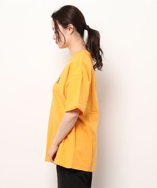 improves（インプローブス）の「USコットン くまスケーター刺しゅう 半袖Tシャツ（Tシャツ/カットソー・メンズ・ホワイト/ブラック/イエロー/グリーン・MEDIUM/LARGE）」の9枚目の写真
