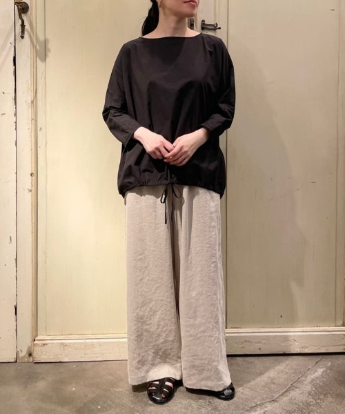 BEARDSLEY（ビアズリー）の「シャツTシャツ（シャツ/ブラウス・レディース・ホワイト/ブラック・FREE）」の9枚目の写真