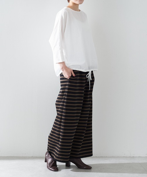 BEARDSLEY（ビアズリー）の「シャツTシャツ（シャツ/ブラウス・レディース・ホワイト/ブラック・FREE）」の14枚目の写真