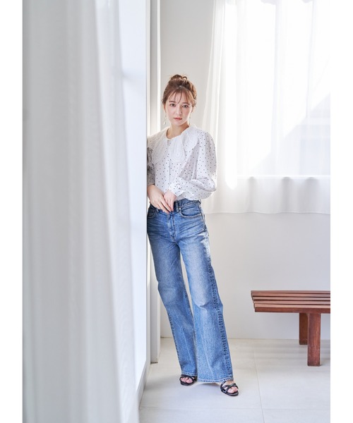 Realta（レアルタ）の「Realta(レアルタ)透明ヒールラインアンクルサンダル（サンダル・レディース・ホワイト系その他/ブラック/ブラック系その他/ホワイト・M/LL/L/S）」の7枚目の写真