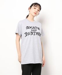 【THRASHER/スラッシャー】SKATE AND DESTROY TEE(UN)