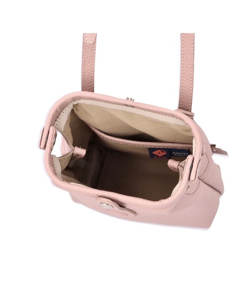 Atelier nuu(アトリエヌウ)の「Atelier nuu parcel mist ダレスポシェット(ショルダーバッグ・レディース・スカイブルー/ピンクベージュ/グレイッシュベージュ・FREE)」の8枚目の写真