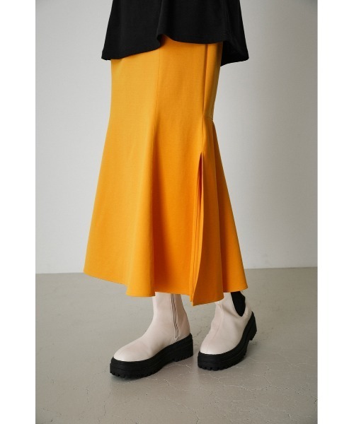 AZUL by moussy（アズールバイマウジー）の「TRACK SOLE SIDE GORE BOOTS/トラックソールサイドゴアブーツ（ブーツ・レディース・ブラック/アイボリー・MEDIUM/LARGE/X-LARGE/SMALL）」の21枚目の写真