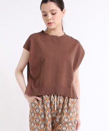 K2581 ショート丈コットンベスト