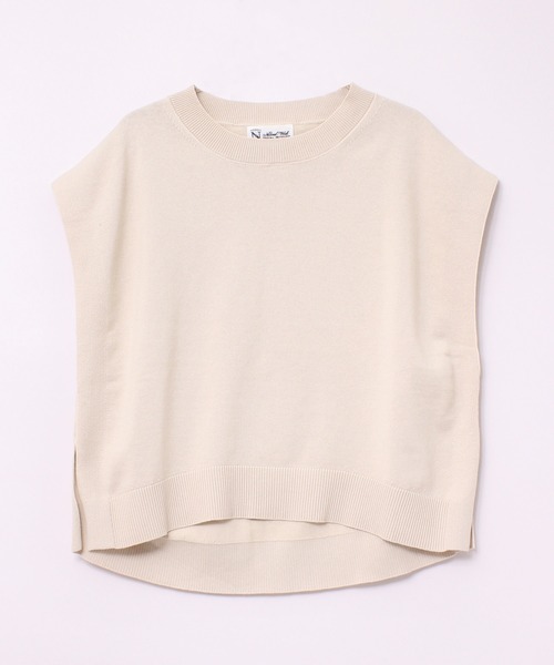 RNA-N（アールエヌエーエヌ）の「K2581 ショート丈コットンベスト（ベスト・レディース・ブラウン/グリーン/ブラック/ライトベージュ・MEDIUM）」の4枚目の写真