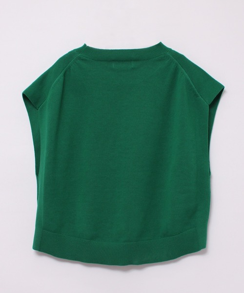 RNA-N（アールエヌエーエヌ）の「K2581 ショート丈コットンベスト（ベスト・レディース・ブラウン/グリーン/ブラック/ライトベージュ・MEDIUM）」の10枚目の写真