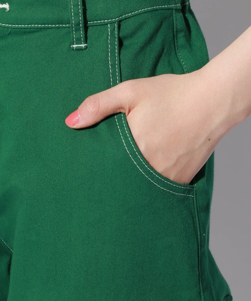 repipi armario（レピピ アルマリオ）の「ワイドストレッチカーゴパンツ（カーゴパンツ・キッズ・ブラック/ブラック系その他/グリーン系その他/ライトブルー/カーキ/ブラック系その他2/アイボリー・SMALL/MEDIUM/LARGE）」の19枚目の写真