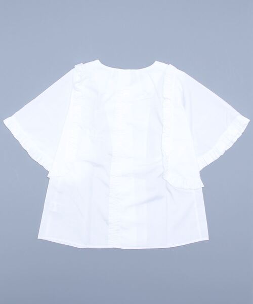 JUMELLE（ジュメロ）の「ケープフリルブラウス（シャツ/ブラウス・レディース・ホワイト/ピンク・FREE）」の12枚目の写真